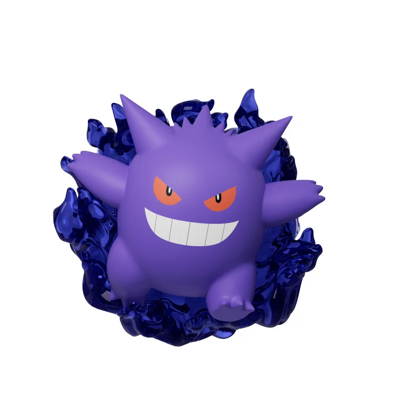 سلسلة البوكيمون ثلاثية الأبعاد ملصقات الثلاجة المغناطيسية لطيف الكرتون بيكاتشو Gengar Psyduck ديكورات المنزل اللعب الهدايا #6