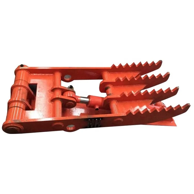 CE And ISO Certified Progressive Link Thumb 400mm 500mm Hydraulic Thumb With Teeth