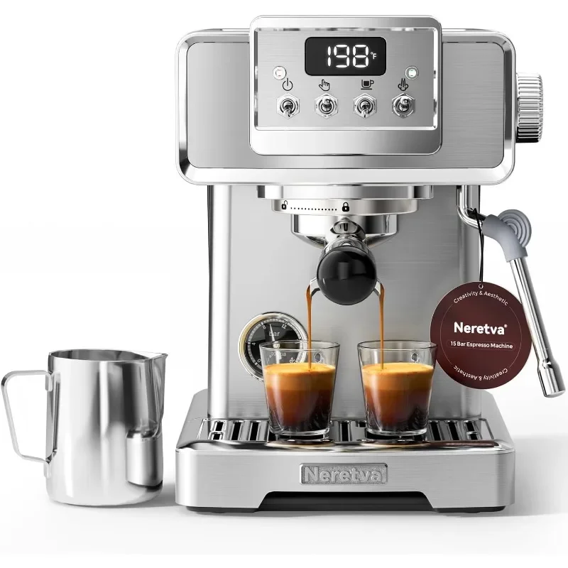 

Neretva Espresso Machine Espresso Maker Manual Coffee Machines Home Barista, Latte Coffee Machines