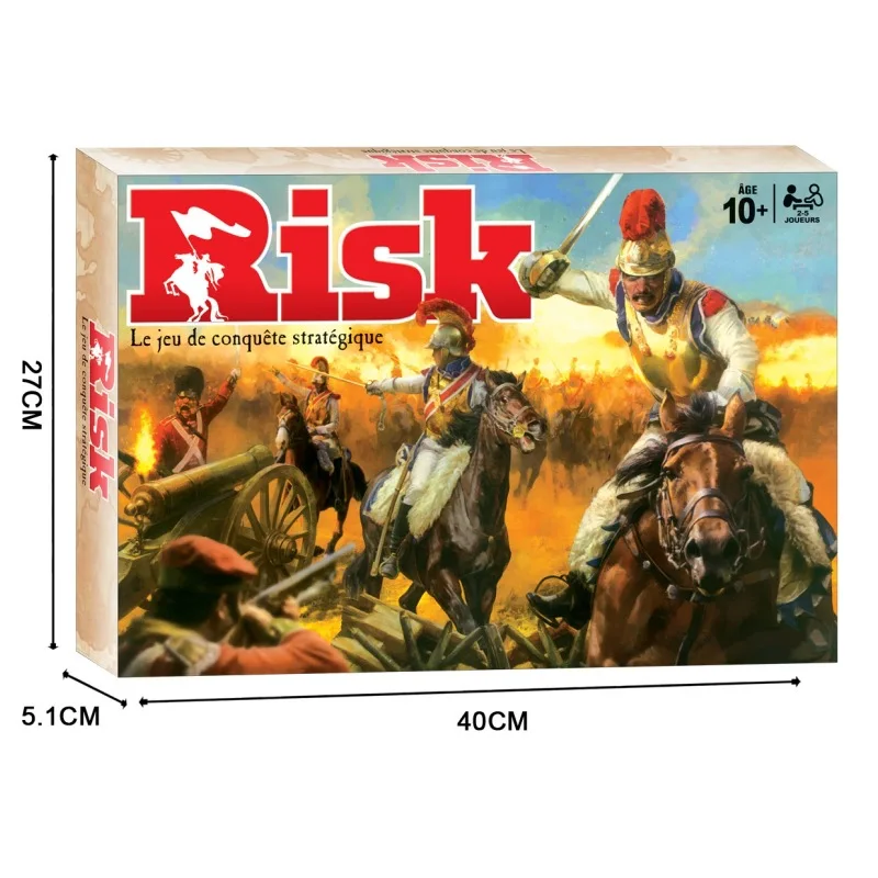 Classic French RISK Board Game for Interactive Card Game Enthusiasts