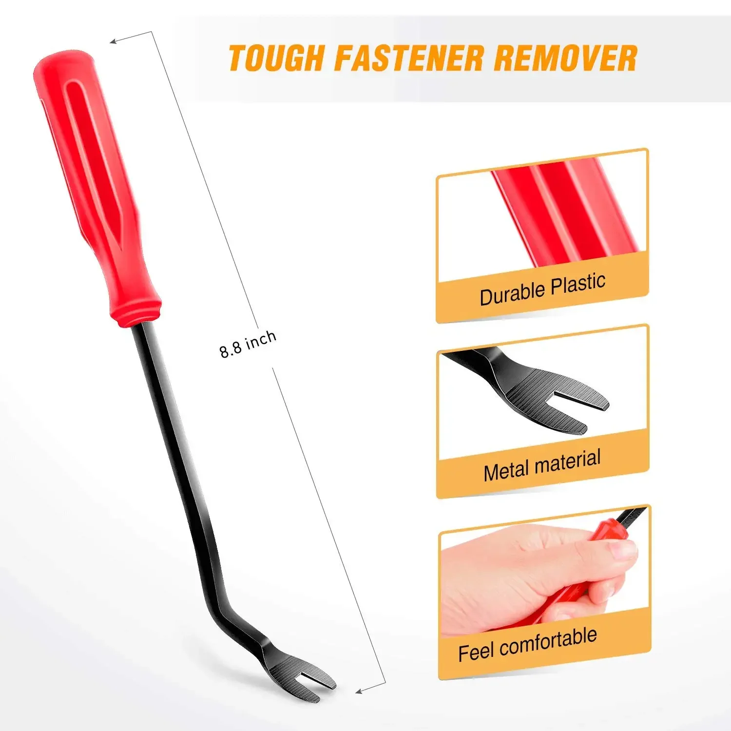 

120 шт. комплект автомобильных фиксаторов, расширительные винты 6,3-10 мм и инструмент для снятия крепежа для замены заклепок автомобильного бампера, ремонт