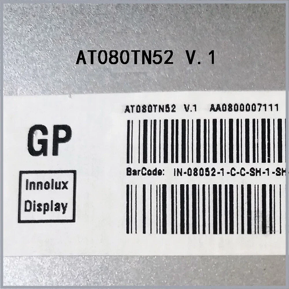 AT080TN52 V.1 is suitable for Chimei Innolux 8.0-inch LCD screen panel display