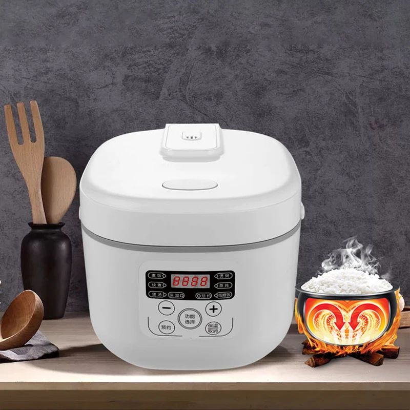 طنجرة الضغط الكهربائية طنجرة السفر الصغيرة متعددة الوظائف منخفضة السكر وعاء طبخ الأرز الكهربائي