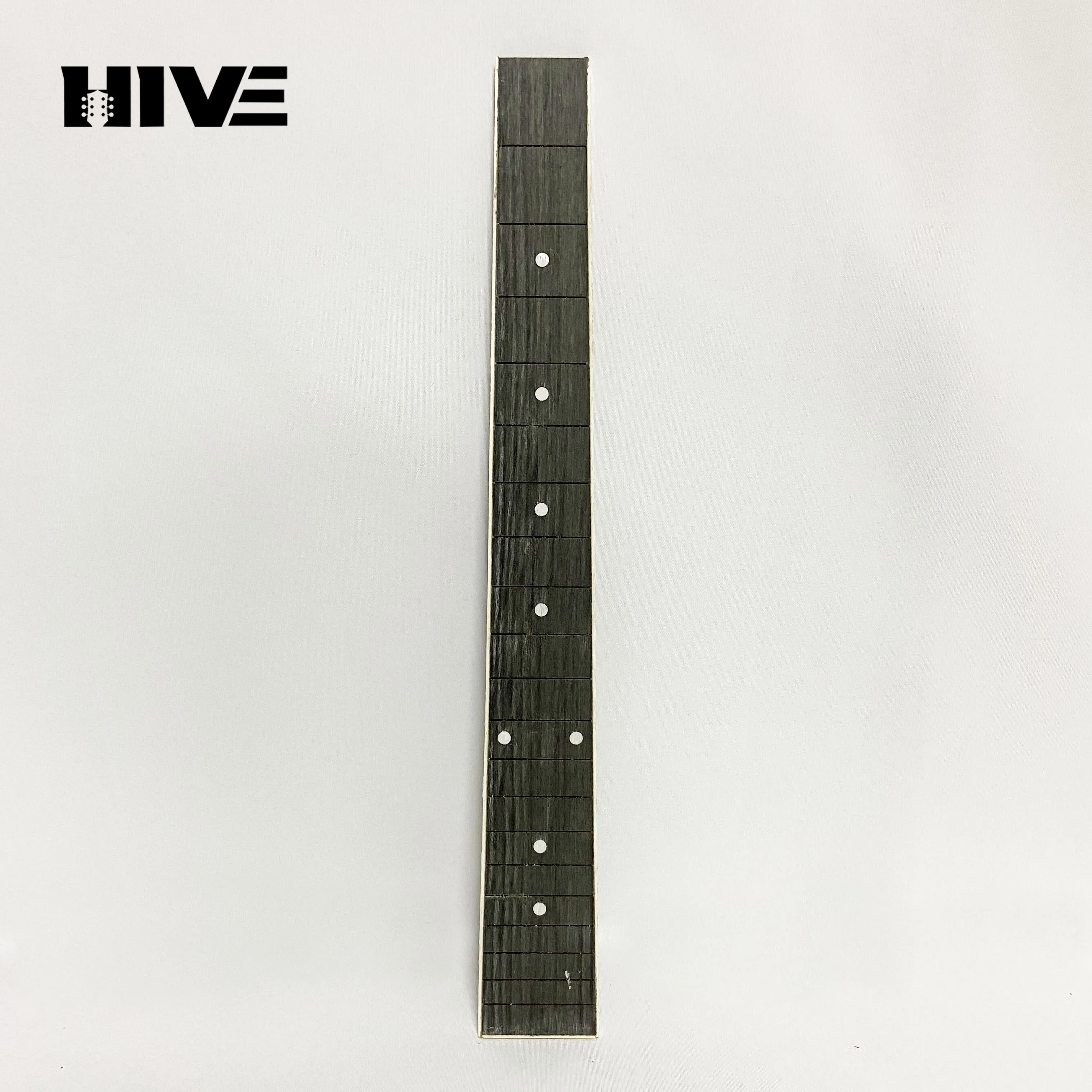 Diapasón de guitarra acústica de 41 pulgadas, diapasón de palisandro, diapasón curvo de guitarra acústica con puntos redondos pequeños