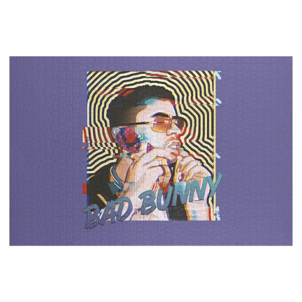 

Базовый пазл Bad Bunny, аниме, персонализированные подарки для детей, детские игрушки на заказ, персонализированные подарки-головоломки