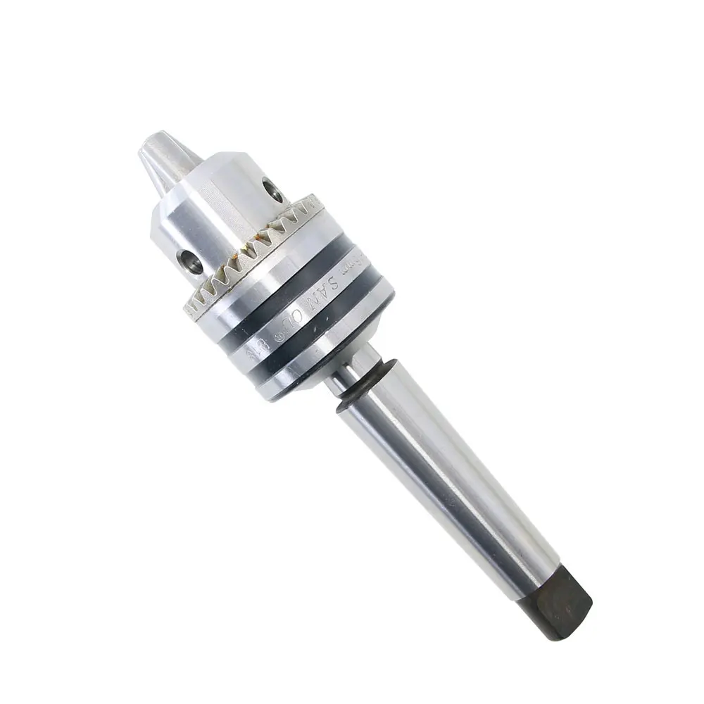 1Set MT1 MT2 MT3 MT4 B10 B12 B16 B18 0.6-6/1-10/1-13/3-16Morse Tapper Shank Drill Chuck Arbor Lathe CNC Drill Machine Wood Tool