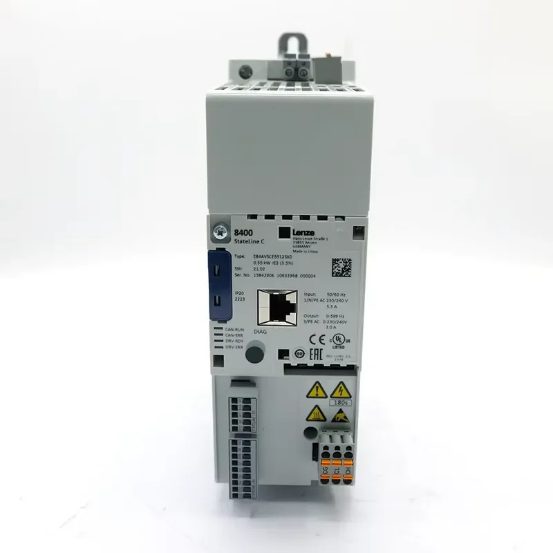 In Stock Lenze VFD E84AVSCE5512SX0 8400 StateLine C Seri Frequency Converter/Inverter Driv for PLC Programming
