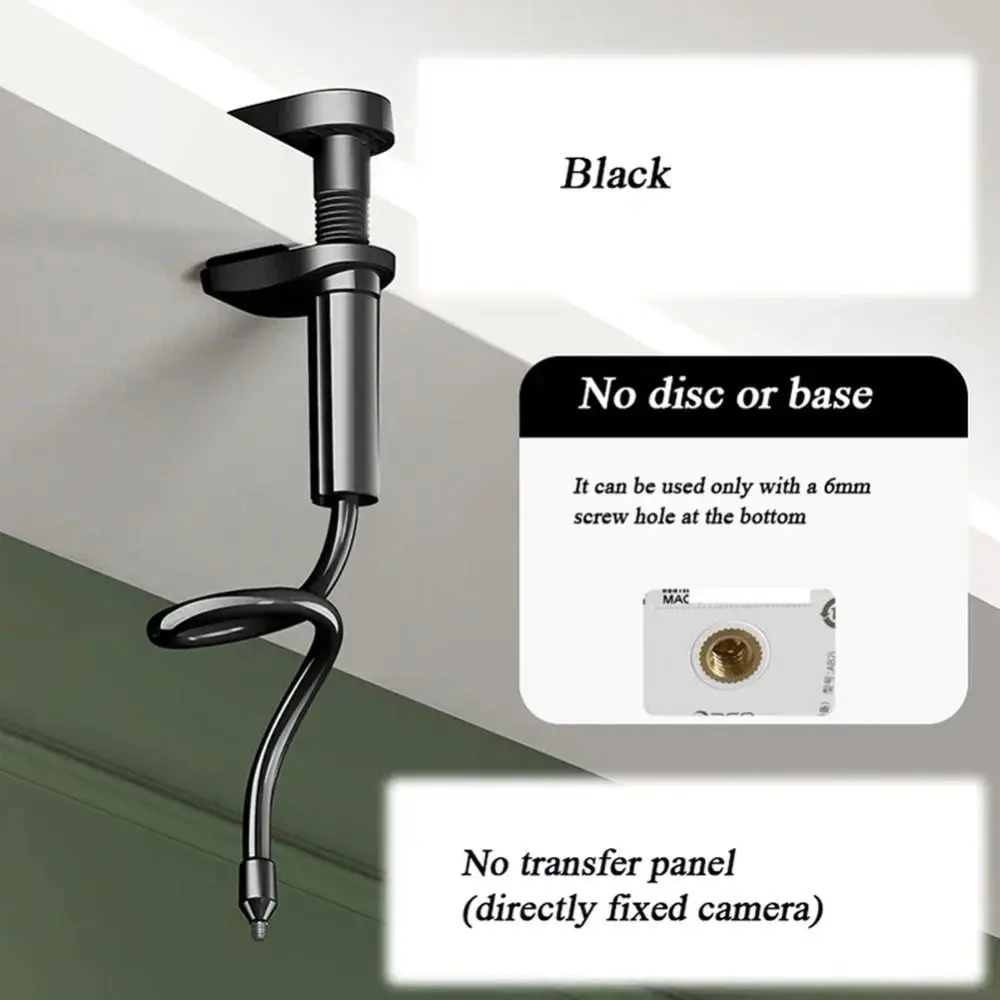 Punch-free Security Camera Clip Holder Adjustable Cradle Supplies Book Desktop Clip Safe Home Improvement