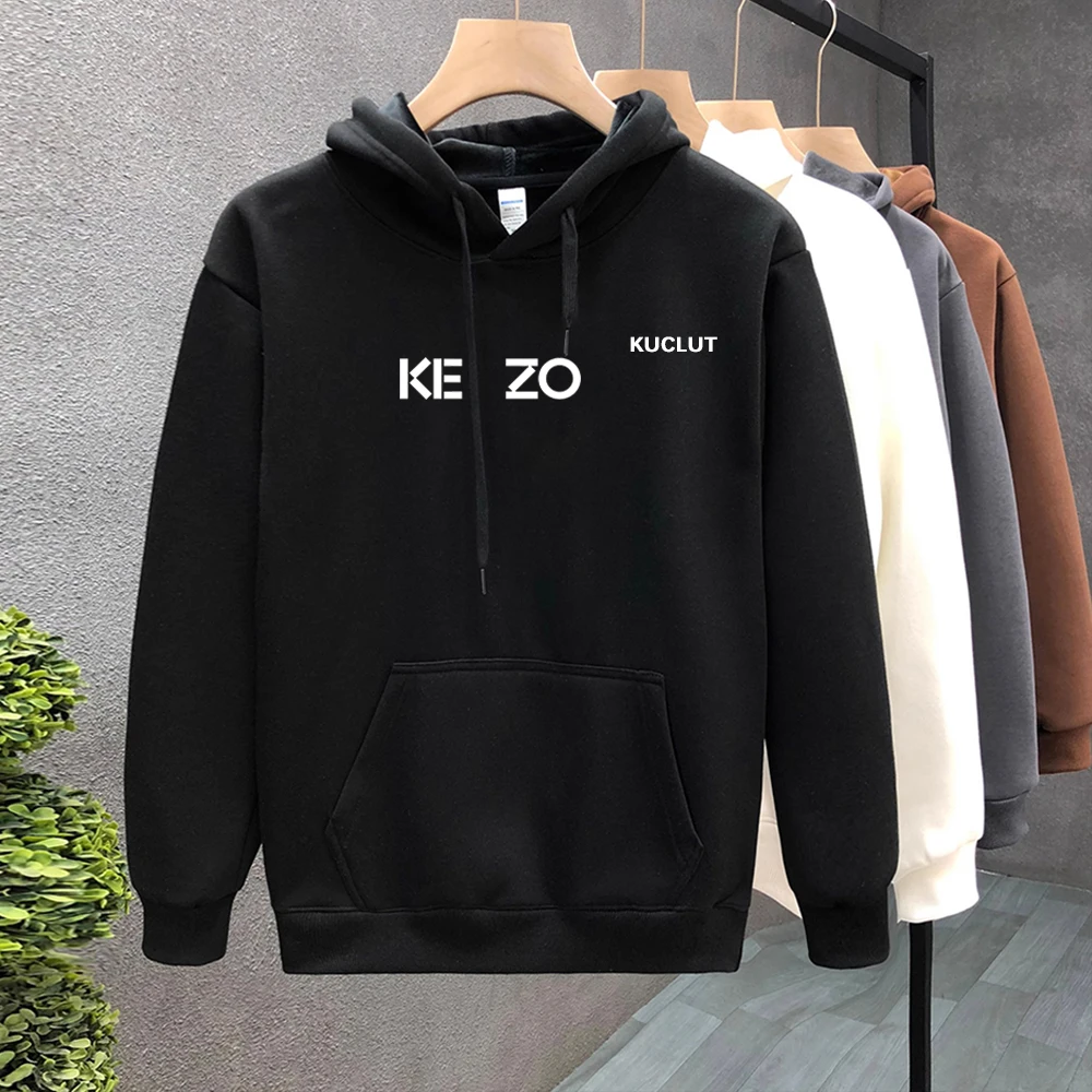 

KUCLUT Luxury Brand Clothes Hooded Shirt Women Hoodie Hoody Pullover Sweatshirt For Men 4XL