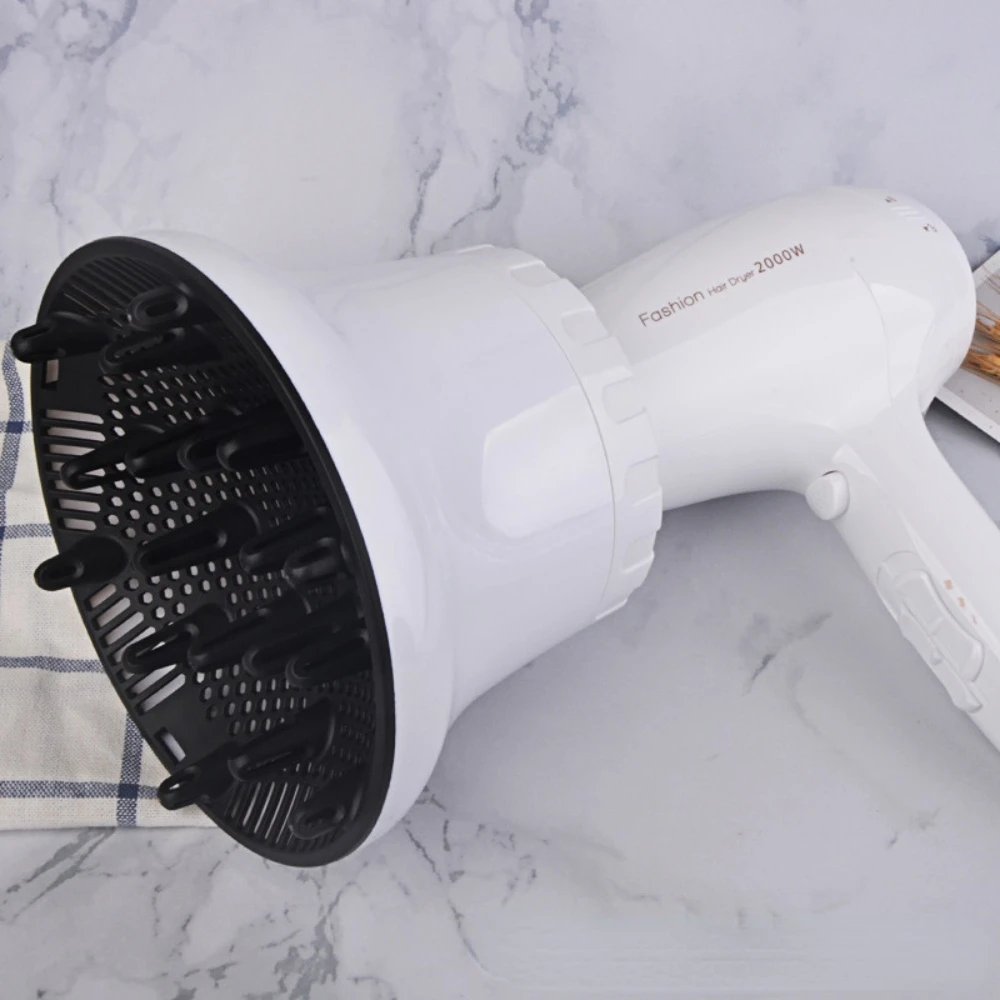 Universal Hair Diffuser Adaptable for Blow Dryers with Rotatable Design Curly Hair Large Wind Hood Fixed Shape Dispersing Wind