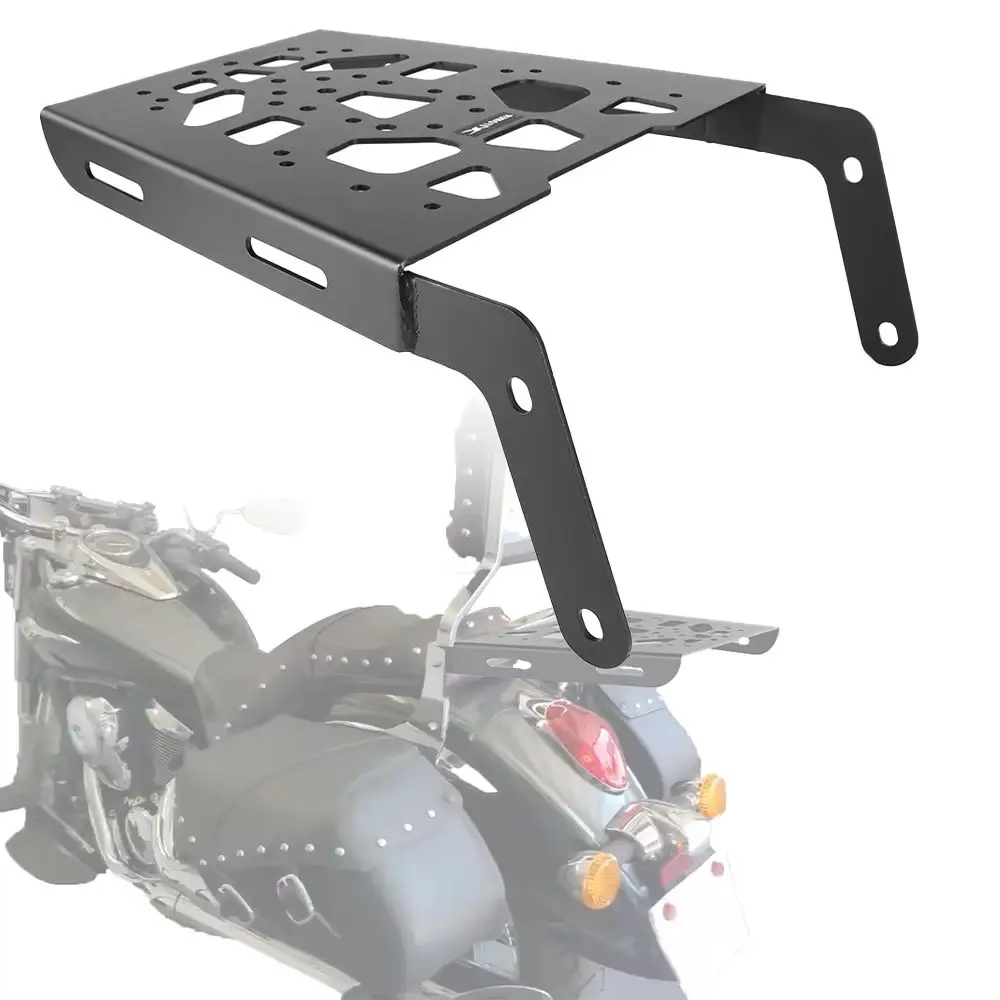 

Motorcycle Rear Luggage Rack Cargo Rack Aluminum Vulcan 900/1700/2000 Classic LT / VN900LT/ VN1700LT/ VN2000LT For Kawasaki