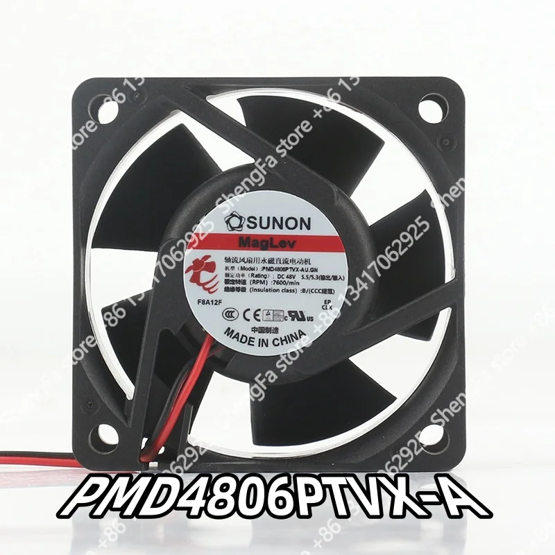 SUNON PMD4806PTVX-A U.GN 6025 60X60X25MM 5V 12V 24V DC48V 5.50W High Airflow Cooling Fan