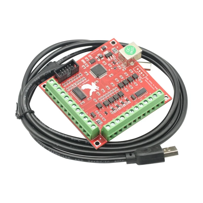 Breakout board CNC USB MACH3 100Khz 4 axis interface driver motion controller driver board