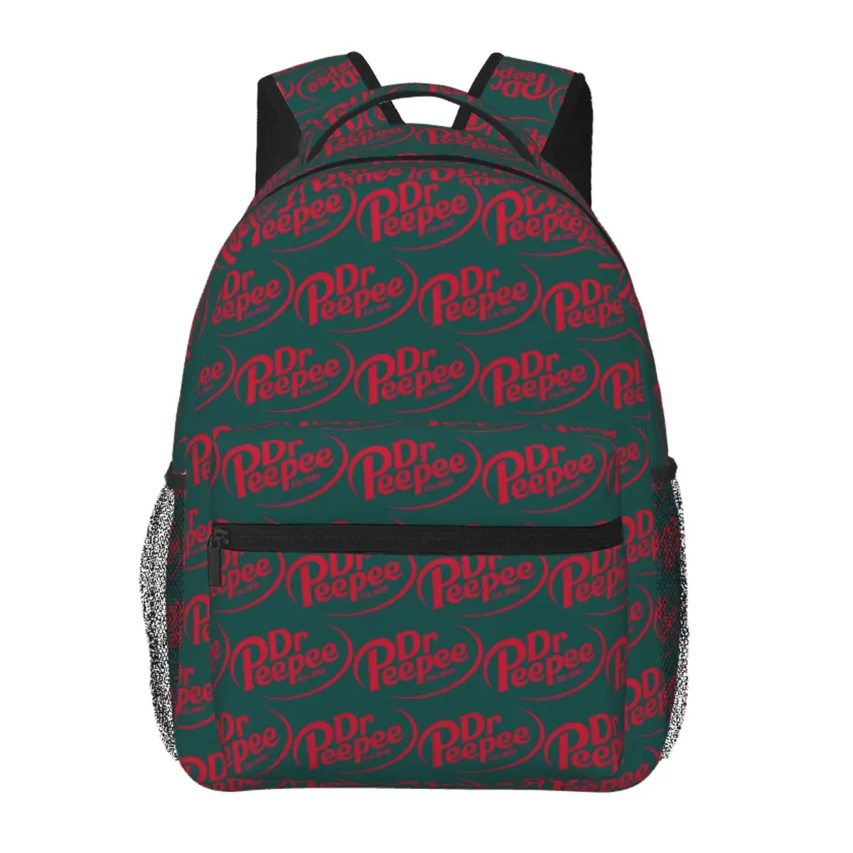 

Dr. Peepee Backpack Student Boys Girls BookBag Kids School Bag Computer Shoulder Bags for Men Women