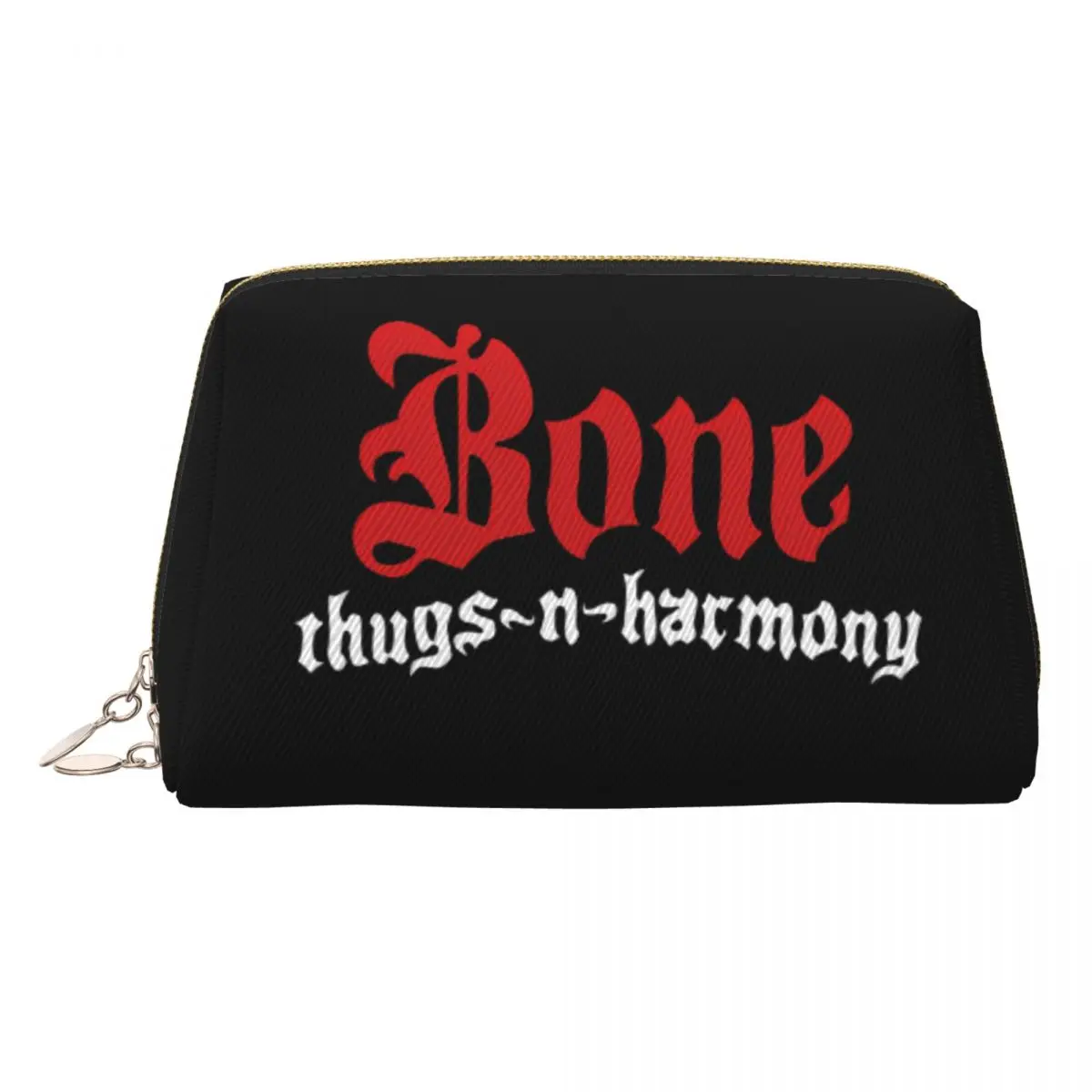 Bone Thugs N Harmony - Hip Hop Print Women Cosmetic Bags Travel Makeup Organizer Pouch Toiletry Storage Dopp Kit Box