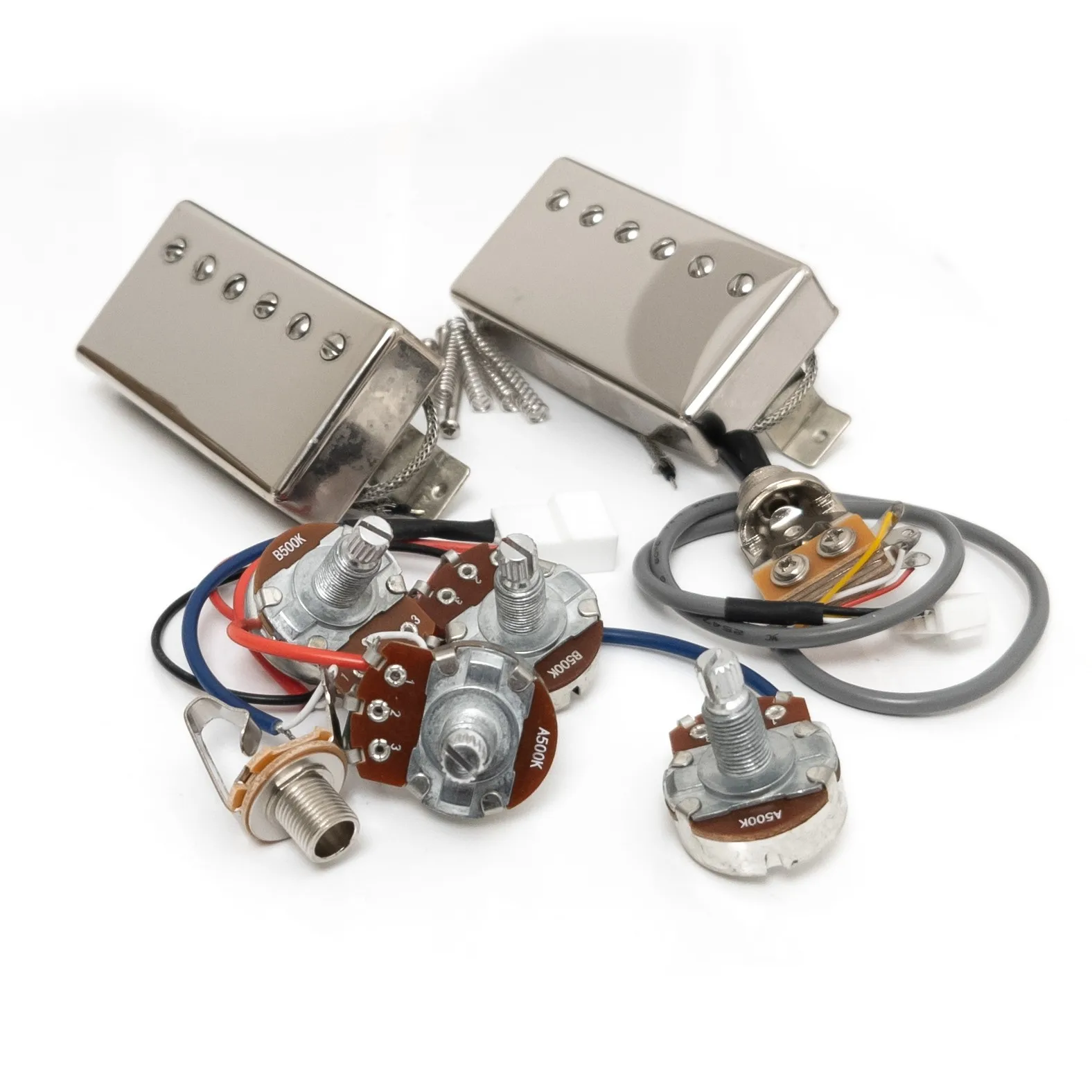 

Комплект звукоснимателей Alnico 5 Humbucker 490R 490T (8K/8.5K, 2-проводные) для гитар в стиле LP SG