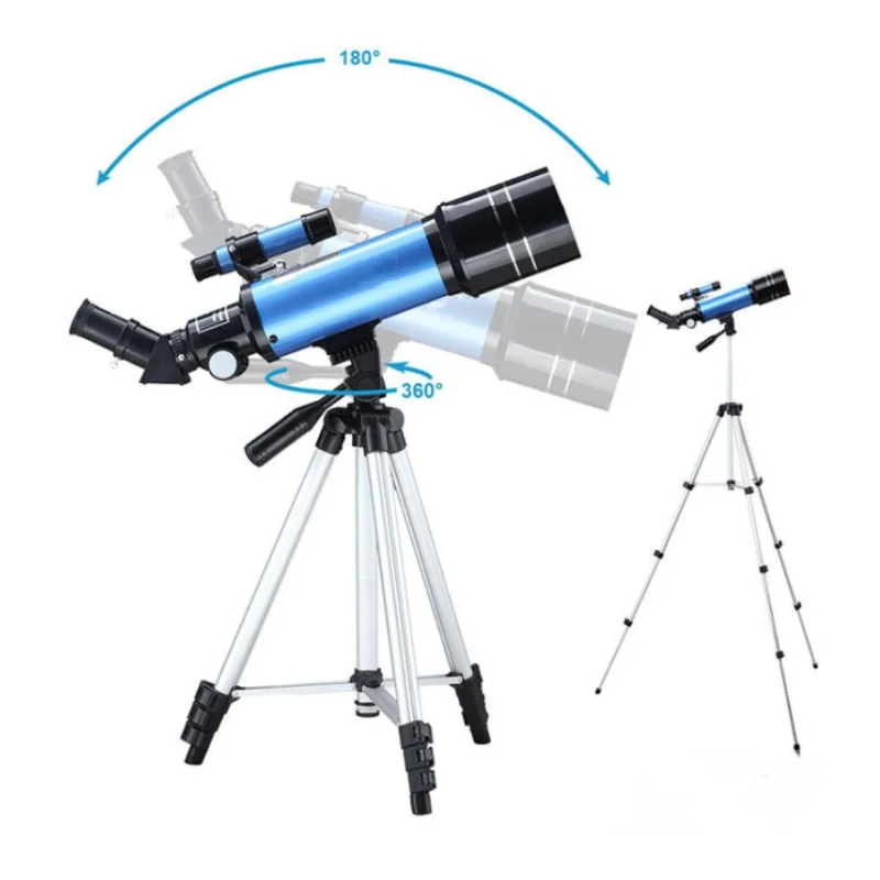 Professional Astronomical Telescope 150 Times Zoom HD High-Power Portable Tripod Night Vision Deep Space Star View Moon Universe