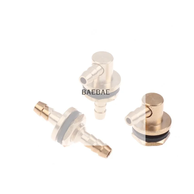 1Pc Copper Oil Fuel Nipple Inlet Outlet Oil Nozzle Filler For RC Model Tank DIY Accessories
