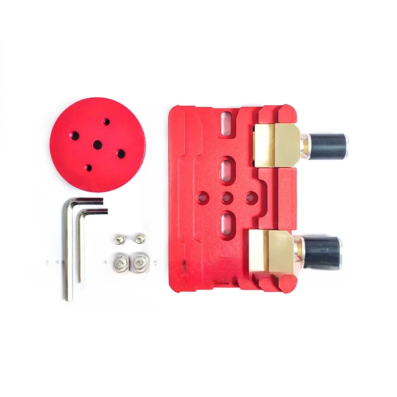 Dual Modle Dovetail Platform Clamp Modification, Does Not Damage Plate,  5 Pro Red