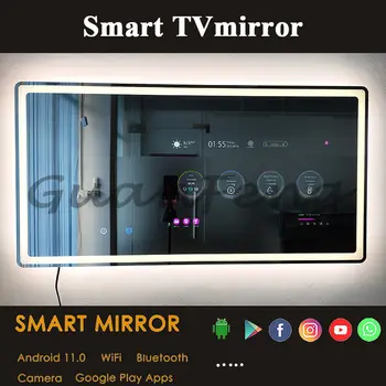 8 best sales Smart mirror in bathroom android - №5