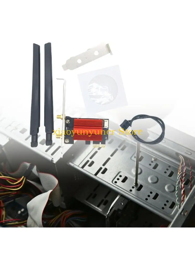 

P9JB 1200mbps Networking Card Double Band 2.4G/5Ghz PCIE Wireless Adapter For PC