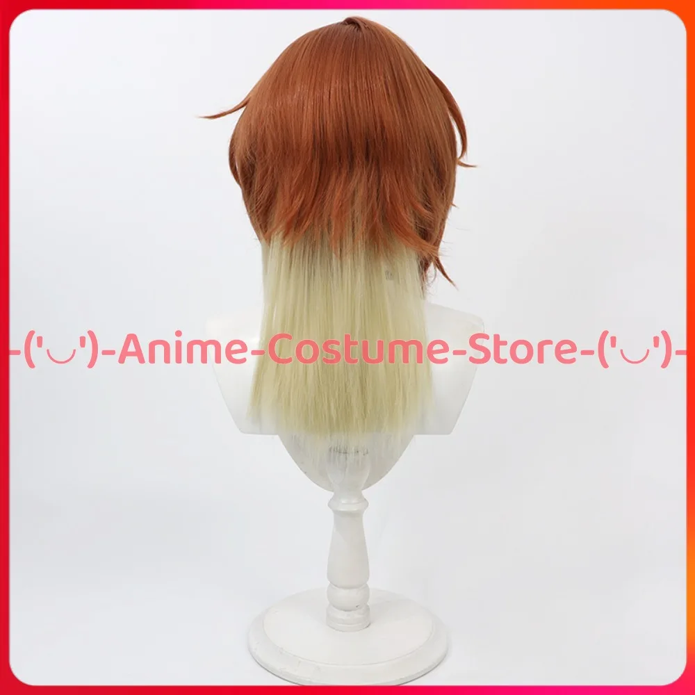 아이돌마스터 샤이니 컬러스 아카다 미카 코스프레 가발 애니메이션 캐릭터 할로윈 카니발 파티 가발 내열성 합성 머리카락