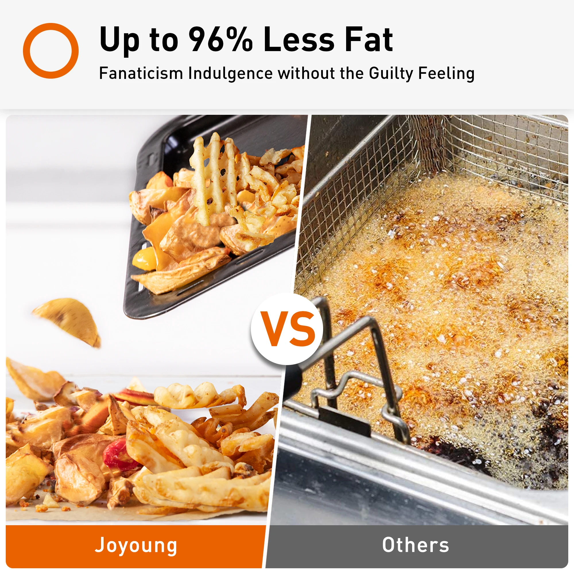 Joyoung 1800w 28qt ar fritadeira torradeira forno de convecção 13 funções predefinidas torradeira fritadeira de ar forno led digital tela sensível ao toque