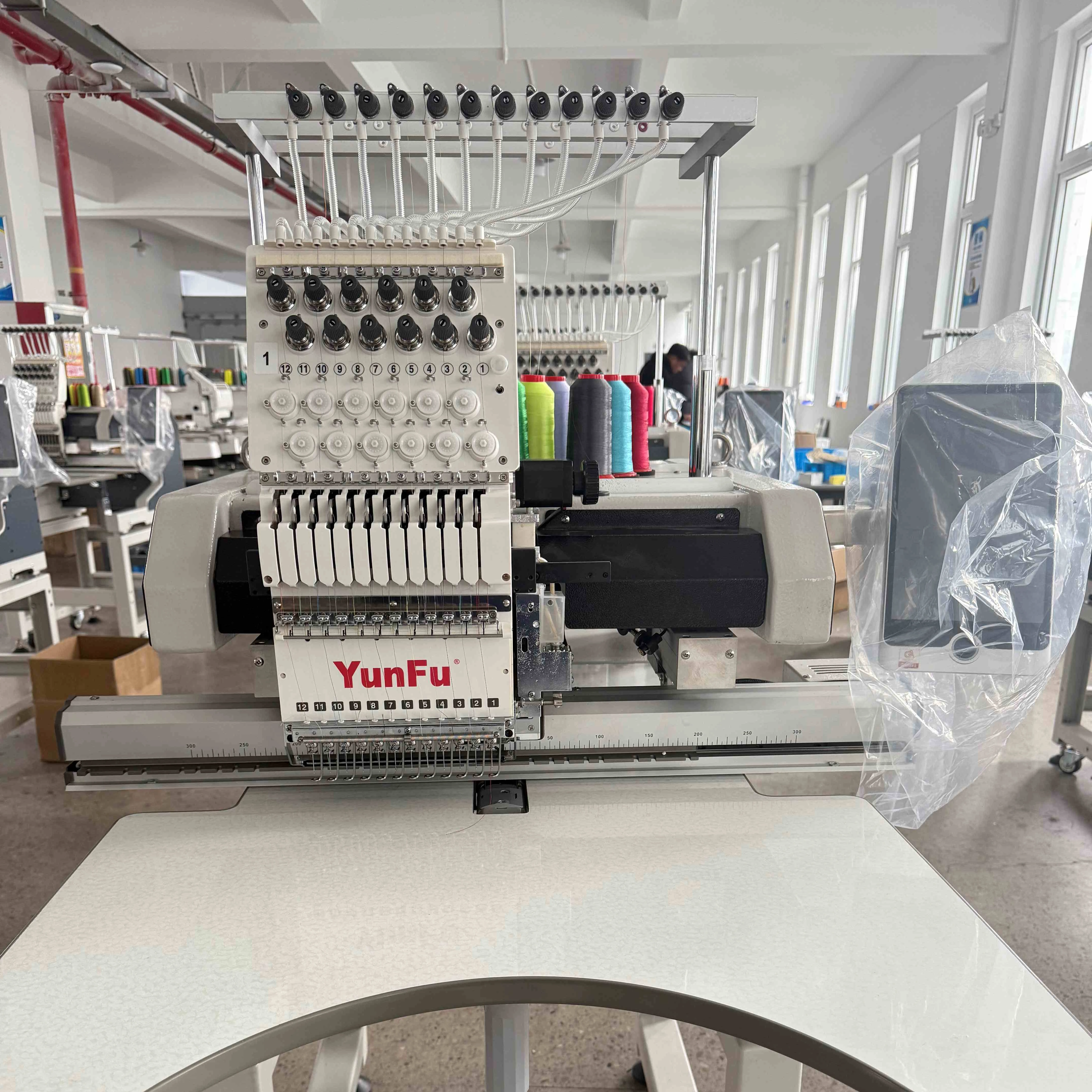 

Single Head Home Embroidery Machine With Digital Technology Custom Worktable Size Dahao Computer Multi Needle Embroidery Machine