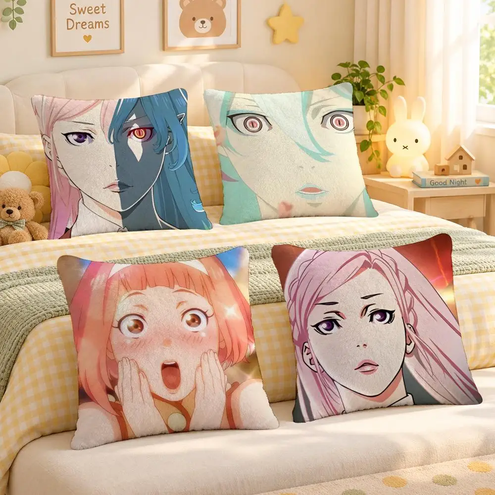 Anime Rage Of Bahamut: Genesis Fantasy Cushion Cover Personalized Decorative Living Room Home Sofa Bedroom Office Car Decor