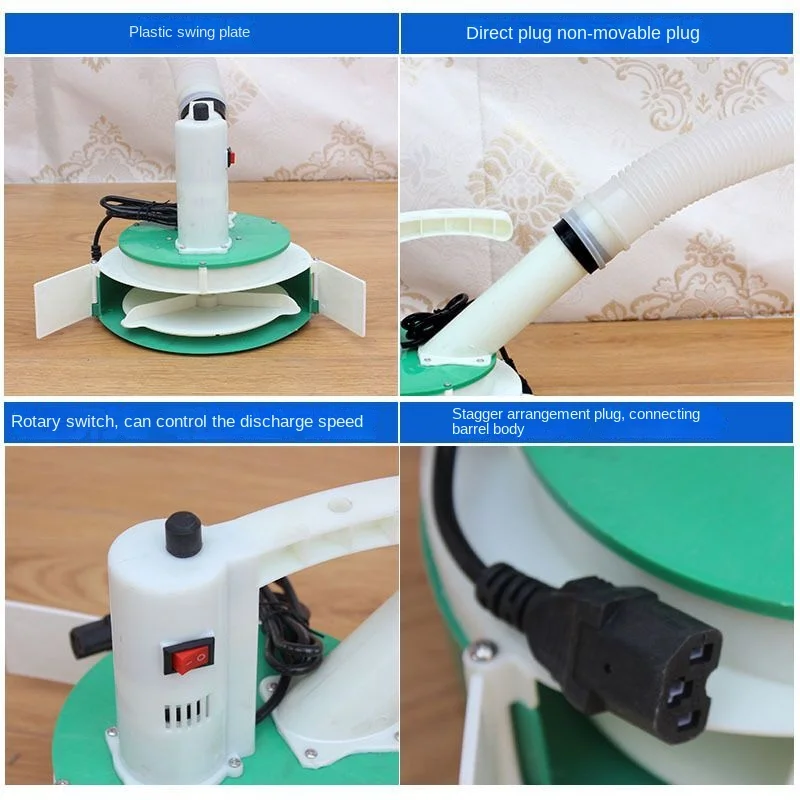 25L Handheld Electric Fertilizer Spreader Granular Fertilizing Tool For Farm Garden Use