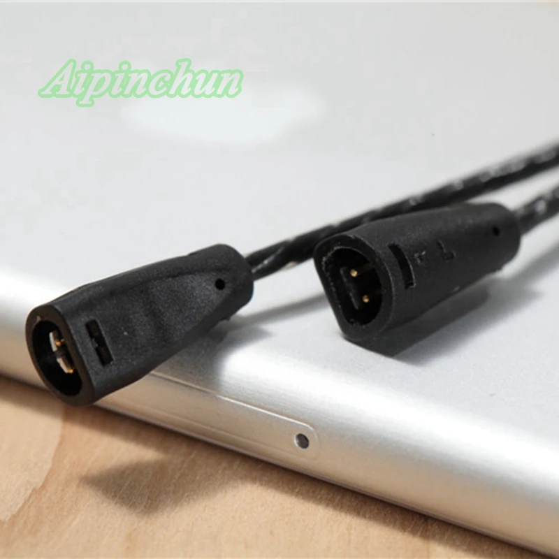 Aipinchun cabo de fones de ouvido ie8 ie8i ie80, cabo de substituição, 3 polos, 3.5mm