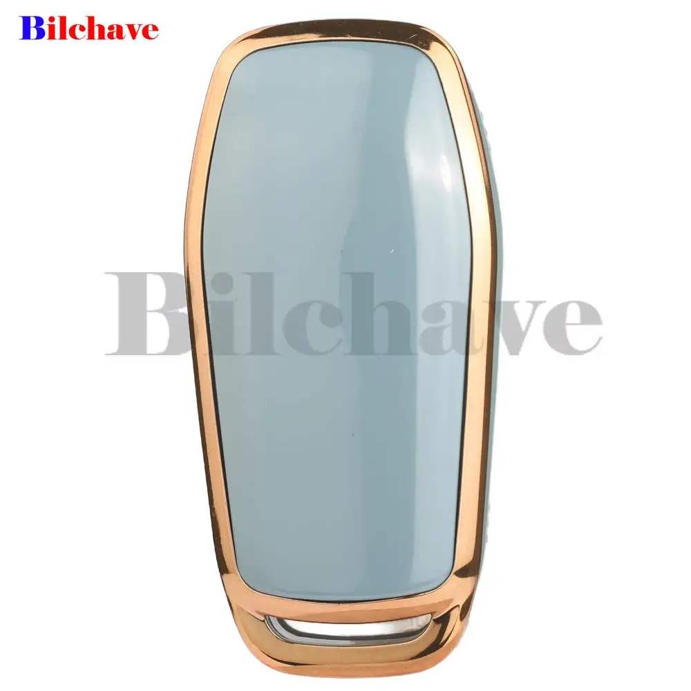 jingyuqin Remote Car Key Case Fob TPU For Ford Fusion Mondeo Mustang F-150 Explorer Edge 2015 2016 2017 2018  Accessorie