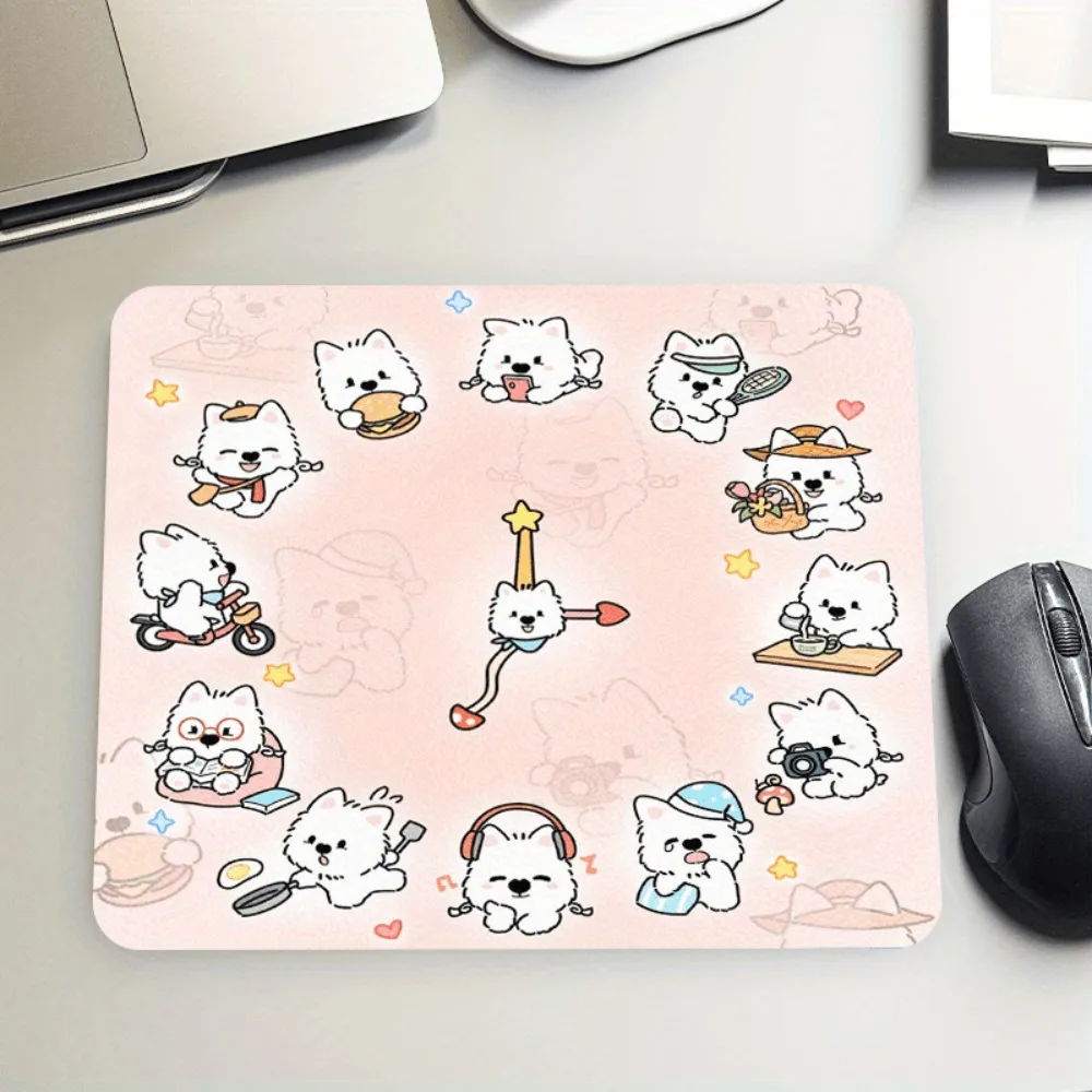 

Коврик для мыши Kawaii Dog, милый нескользящий настольный коврик для ноутбука и офиса