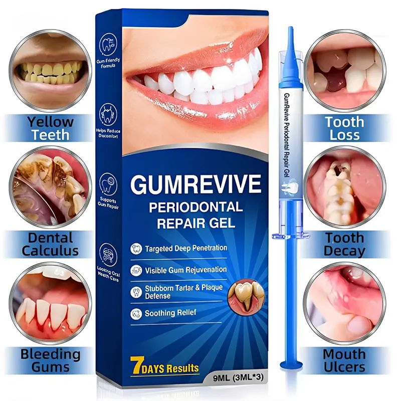 Periodontal Repair Gels Deep Cleaning Advanced Gum Care Gel Fresh Feeling Teeth Cleaning Oral Hygiene Solution Fresh Oral Care