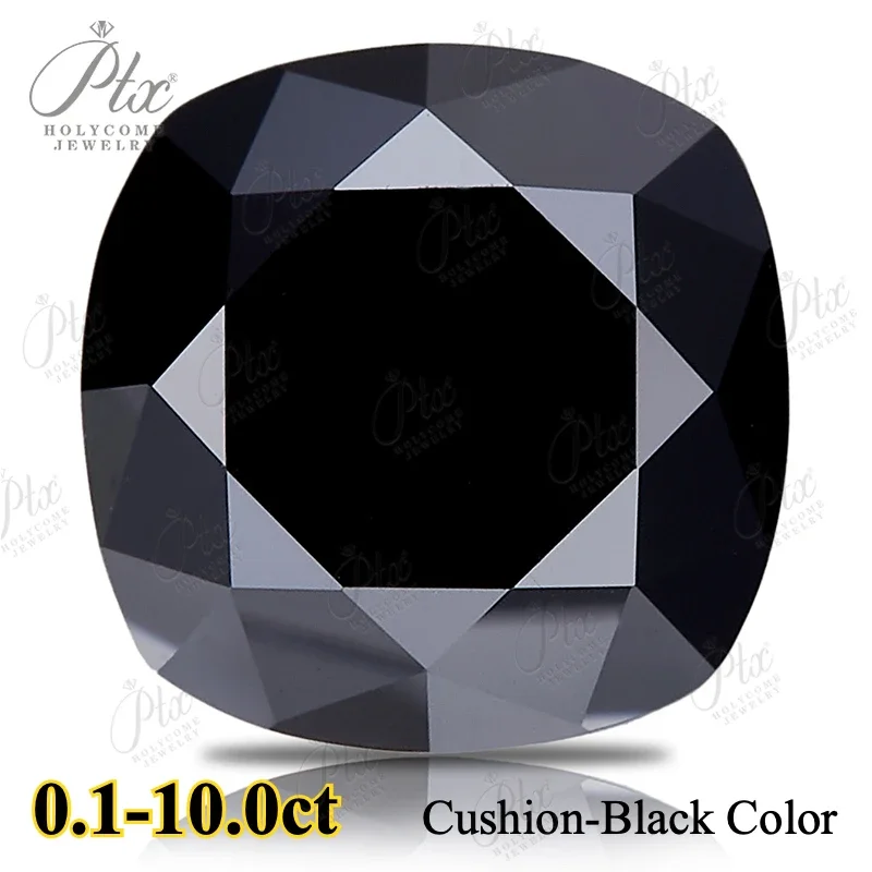 

Bulk Order Full Sizes Loose Moissanite Black Cushion Shape Brilliant Cut Jewelry Making Bead Manufacturer Wholesale Price Gems