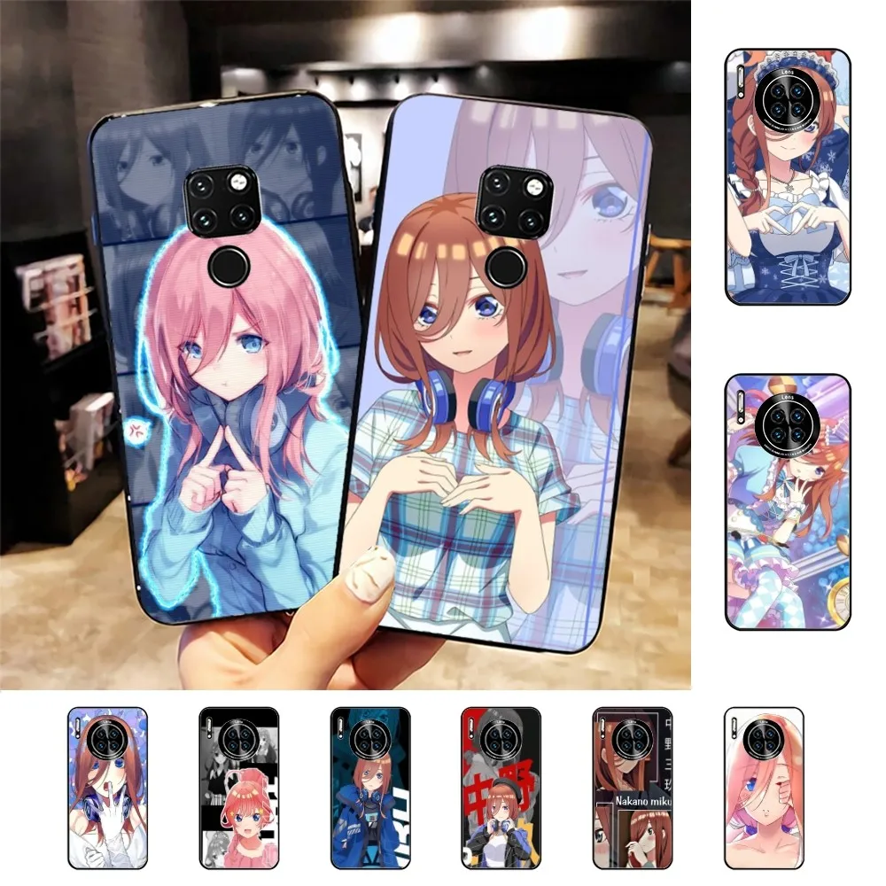 Nakano Miku Anime Phone Case For Huawei Mate 10 20 30 40 50 lite pro Nova 3 3i 5 6 SE 7 pro 7SE