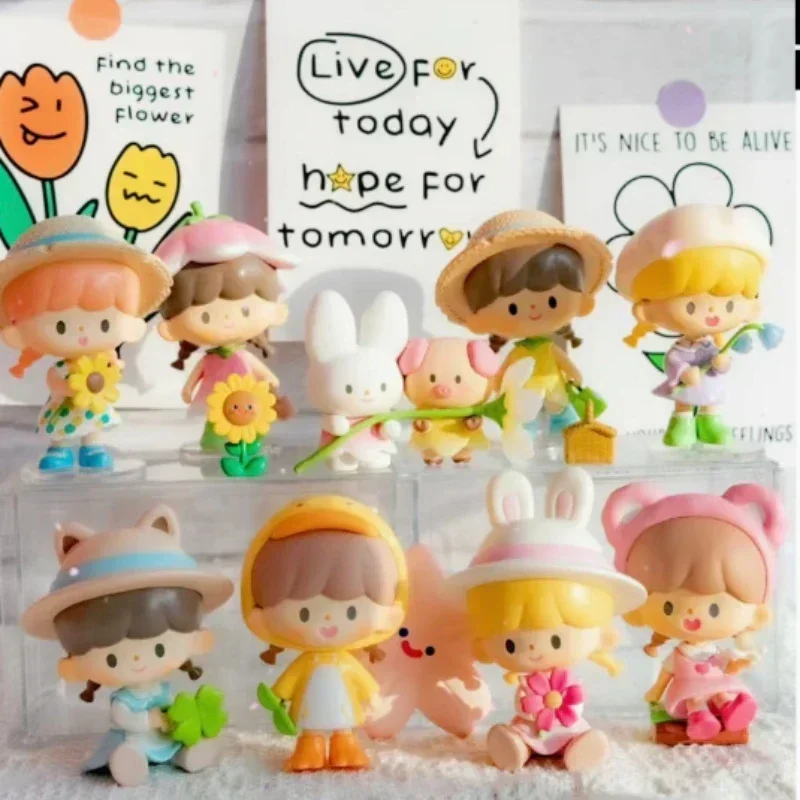 

Mystery Box Zzoton Garden Spring Tour Series Kawaii Model Action Anime Figures Caja Misteriosa Random Figure Blind Box Toys