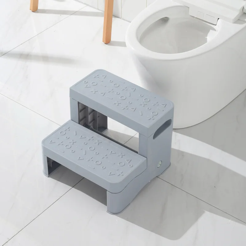 Children's Toilet Stool Removable Double-layer Ladder Climbing Footstool Children's Toilet Hand-washing Footstool