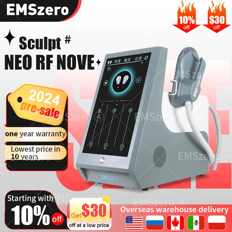 EMSSLIM NEO 지방 제거 전문 미용실 슬리밍 엉덩이 빌드 무게추, EMSzero 바디 스컬프트 근육 자극 기계
