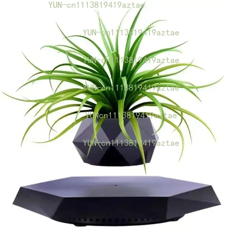 Nordic Style Magnetic Levitating Bonsai Flower Pot Floating Plant Container Creative Gift Home Decor Accessories