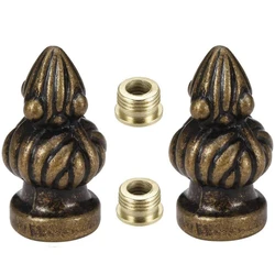 Bronze Metal Lamp Finial Cap Knob Lamp Decoration for Lamp Shade Standard Lamp Harps Floor lamps Accessories