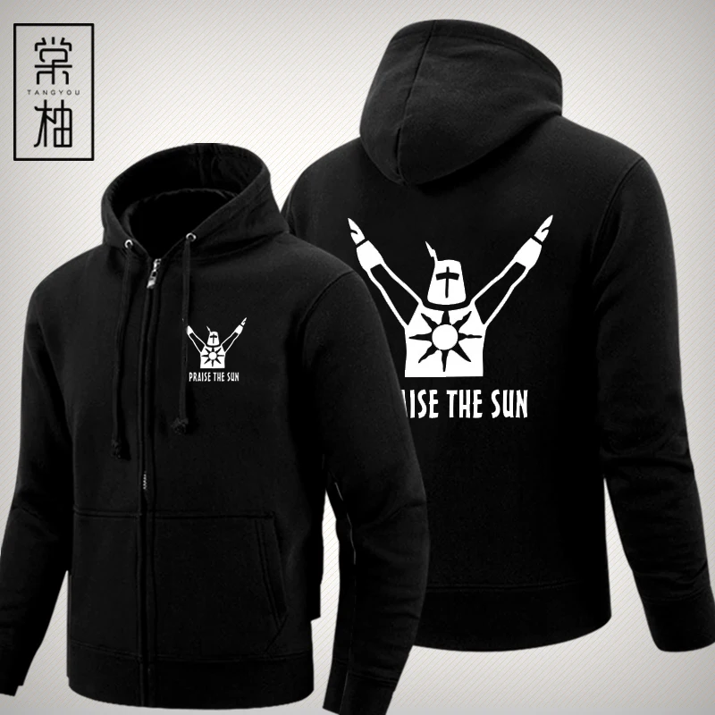 

Мужская толстовка на молнии k Souls 3 Gng: повседневная верхняя одежда, свободный крой, молодежный тренд, зимняя, с флисовой подкладкой