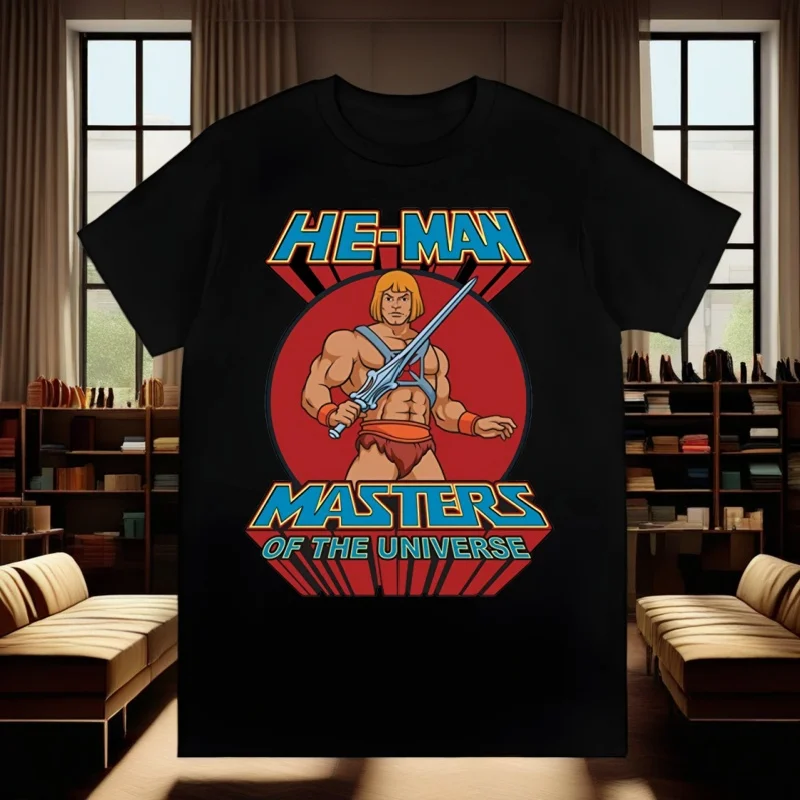 

masters of the universe Harajuku Men's tshirt Printed Unisex Short Sleeve t shirt Casual T-shirt Male Streetwear Tops