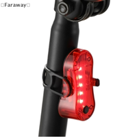 〔Far〕 Bike Rear Tail Light USB Rechargeable Red/Blue/White LED Bicycle Seatpost Tail Light For Night Riding Safety Warning Light