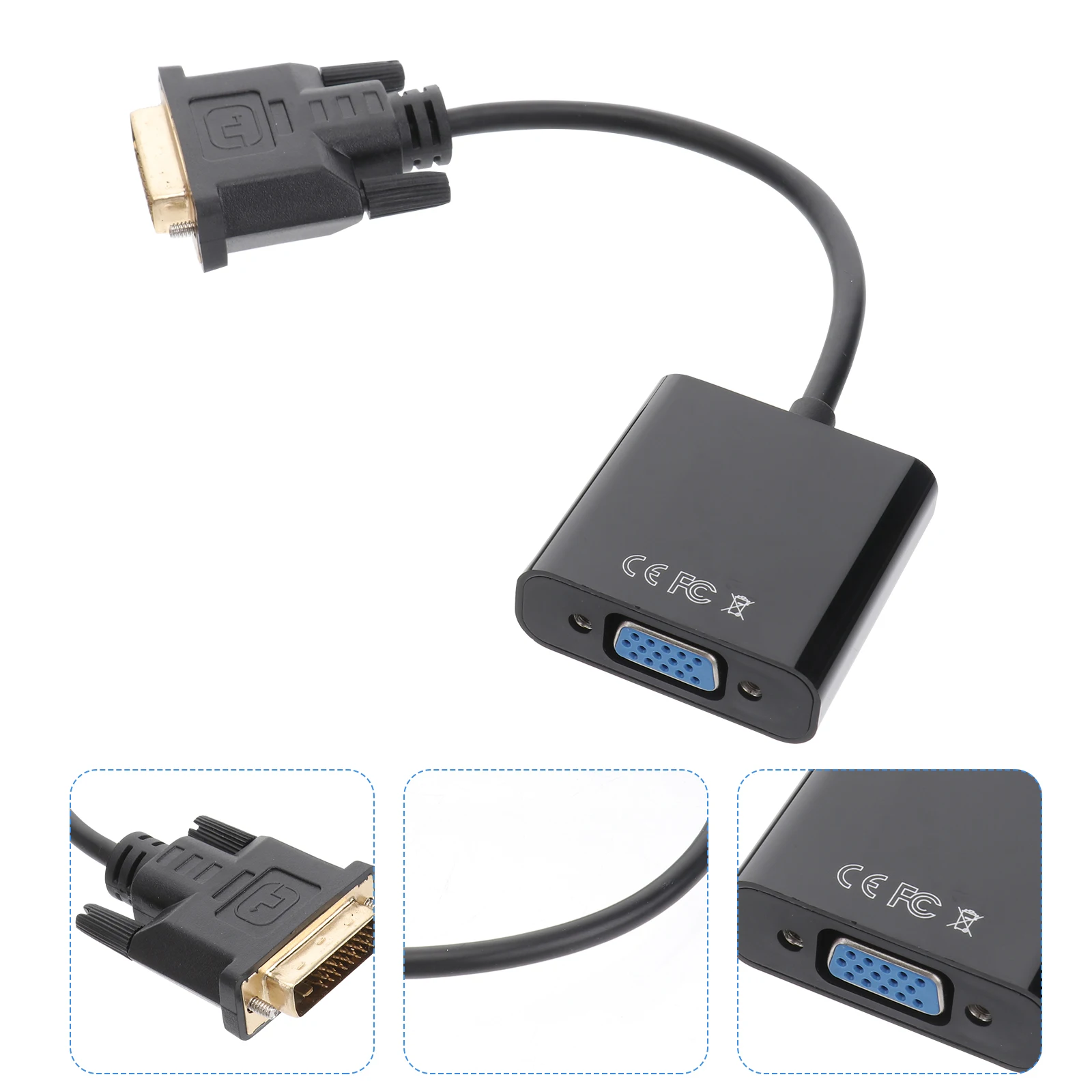 

dvi-d to vga dvi-d to vga converter dvi-d to vga adapter DVI to VGA Adapter
