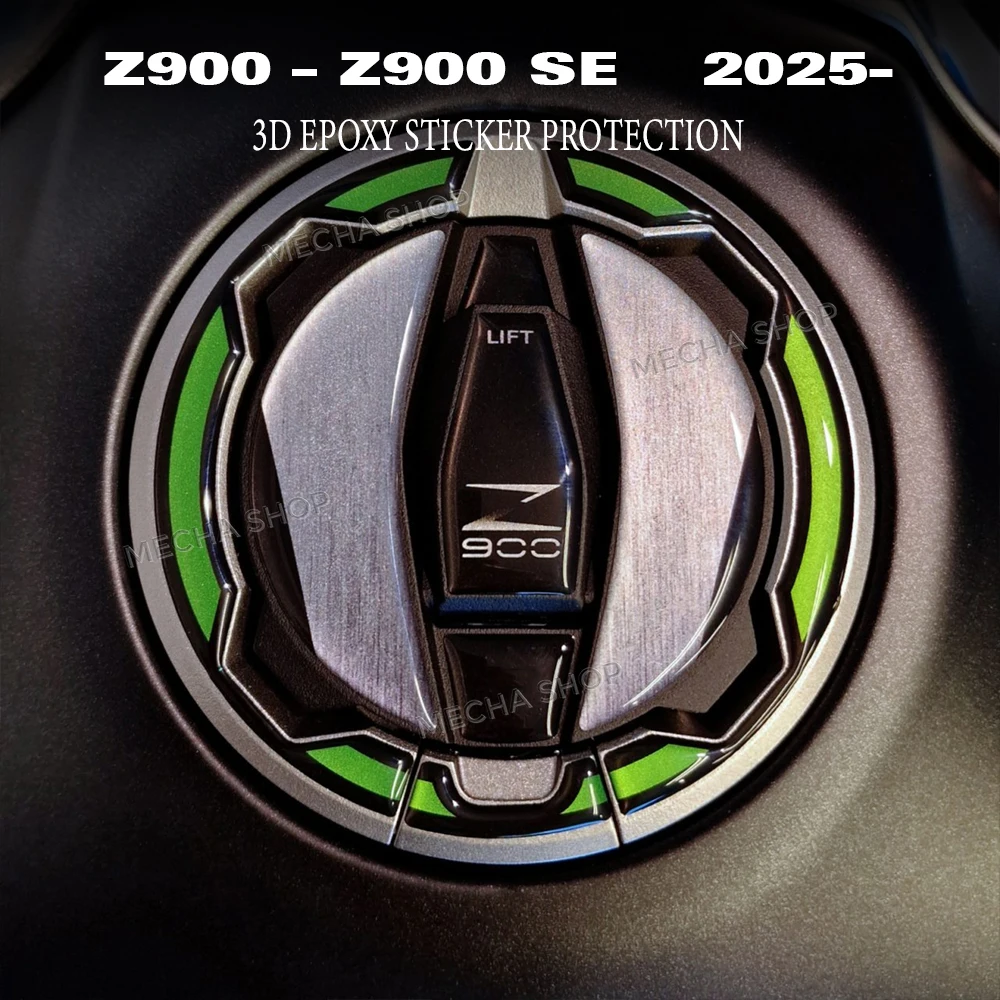 

Аксессуары для мотоциклов для Z900/SE 2025 3D набор наклеек на топливный бак, защитные наклейки для газа и масла