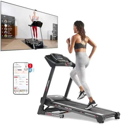 Premium Foldable Treadmill for Home, Running or Walking with Auto Incline, Shock Absorption, Digital Display, Optional 20u201d R