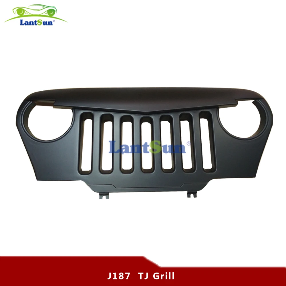 LANTSUN TJ  Body Parts Automotive Grilles  1997-2006  J187 ABS for jeep  for wrangler1997-2006