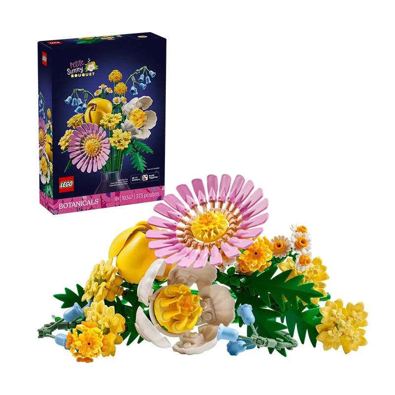 

LEGO Flower Plants Series 10347 Sunflower Bouquet Artificial Flower Valentine's Day Gift Building Block Toy