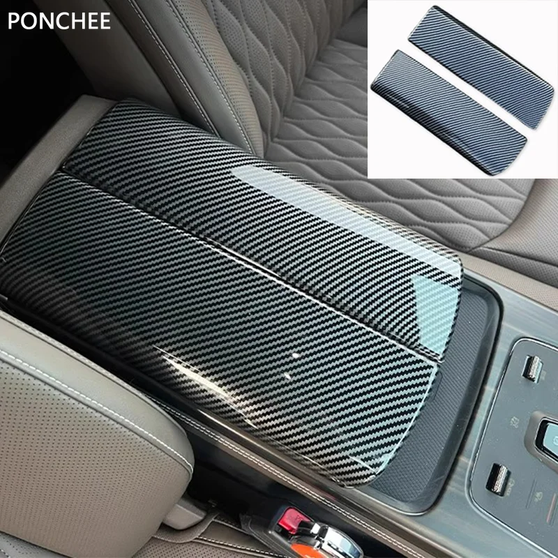 

For BYD HAN 2021-2025 Center Control Armrest Panel Decorate and Attach The Central Armrest Cover Plate Automotive Supplies